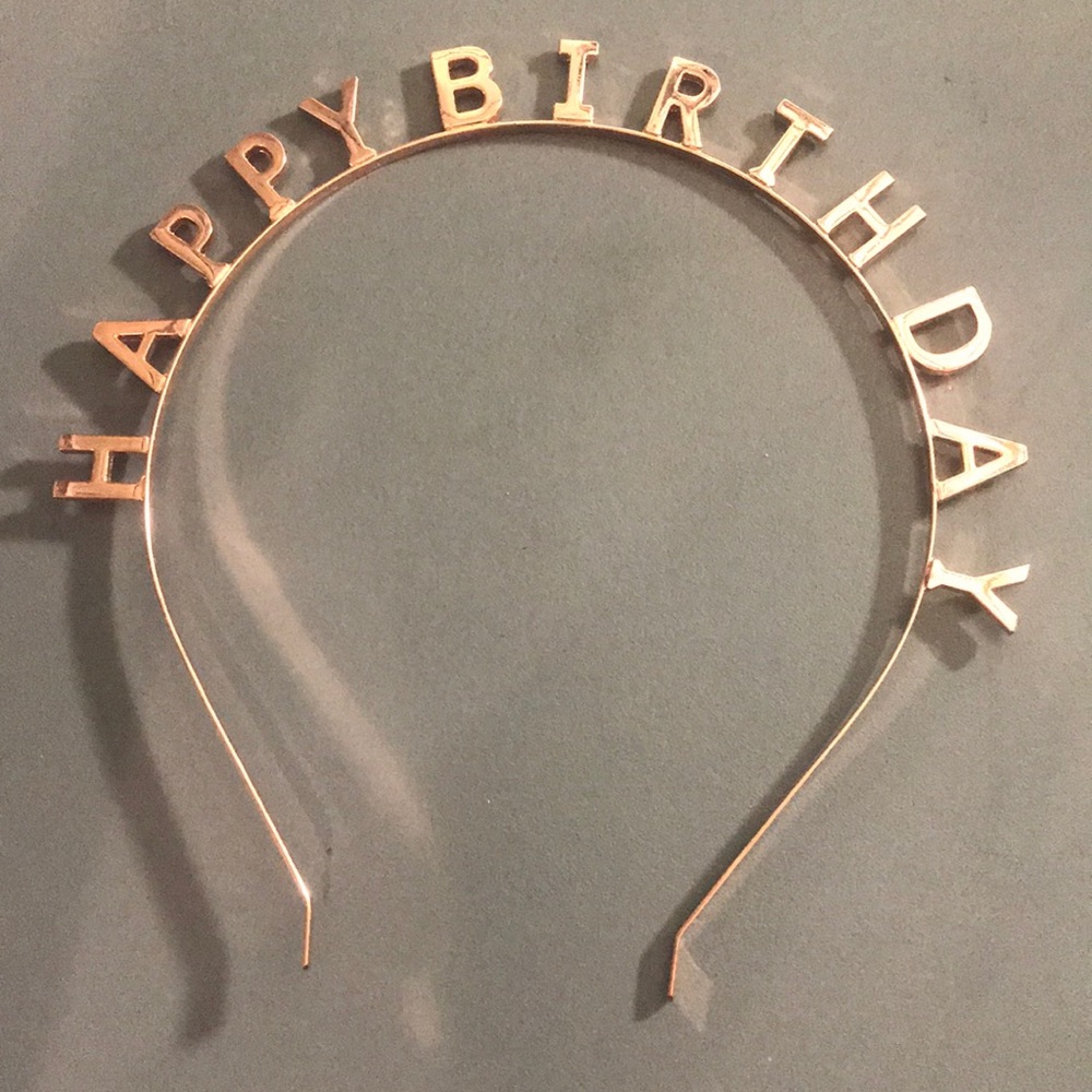 Happy Birthday Headband